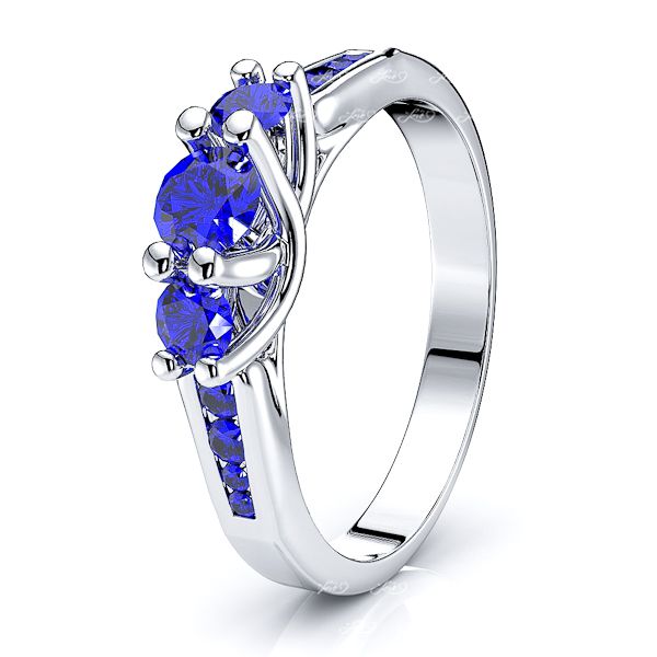 White Blue Sapphire
