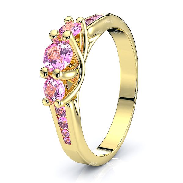 Yellow Pink Sapphire