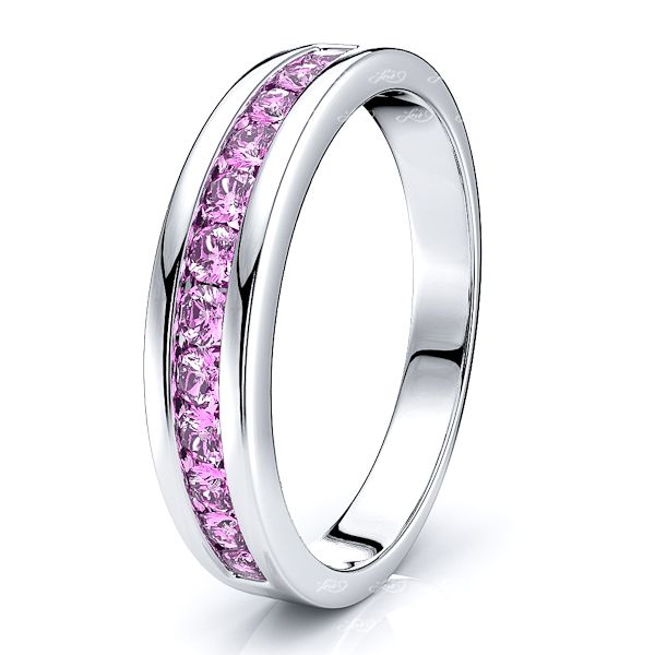 White Pink Sapphire
