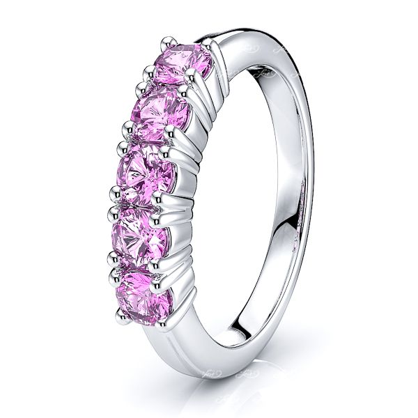 White Pink Sapphire