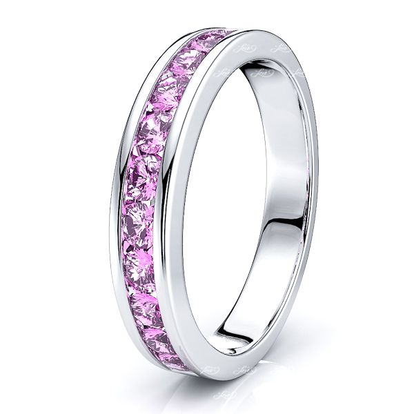 White Pink Sapphire