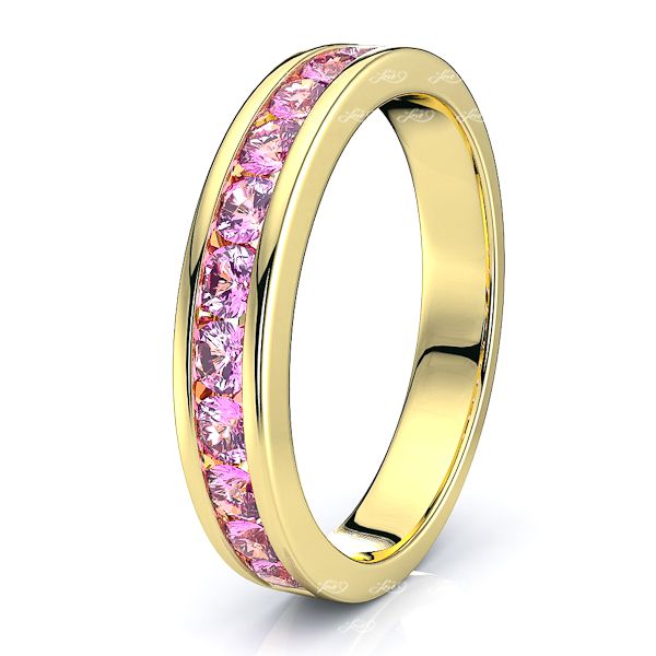 Yellow Pink Sapphire