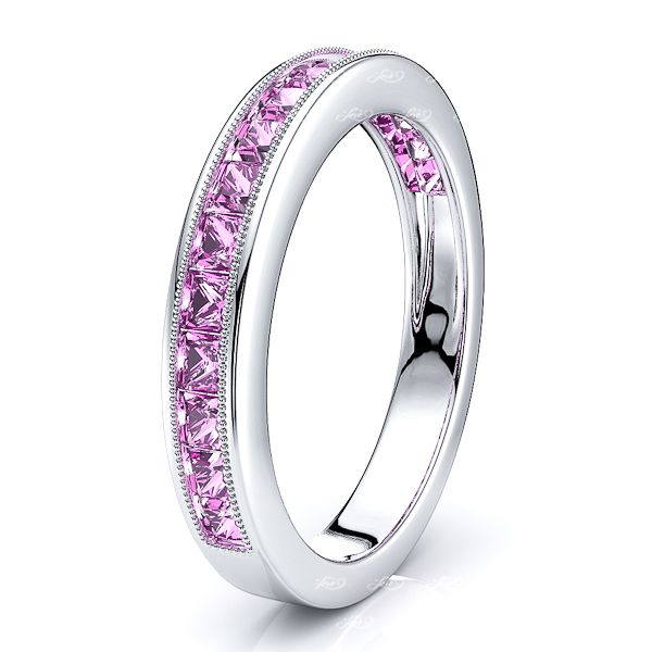 White Pink Sapphire
