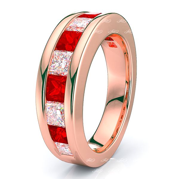 Rose Diamond and Ruby
