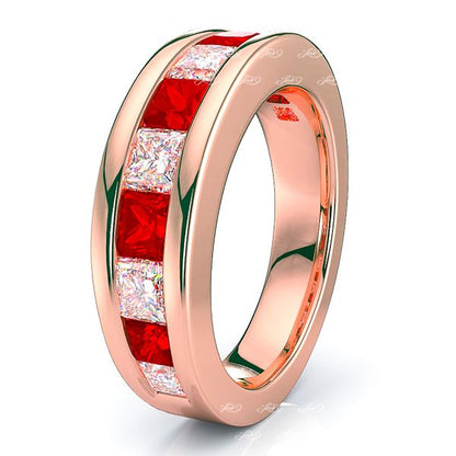 Rose Diamond and Ruby