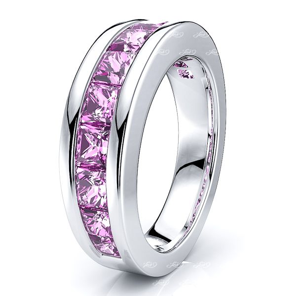 White Pink Sapphire