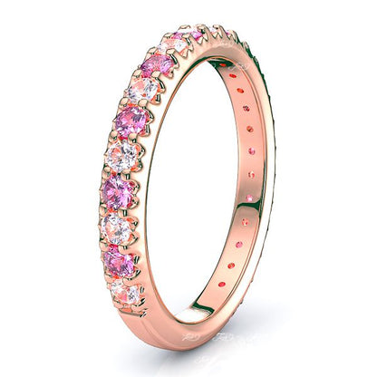 Rose Diamond and Pink Sapphire