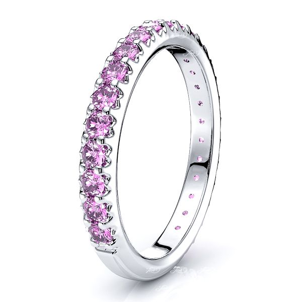 White Pink Sapphire