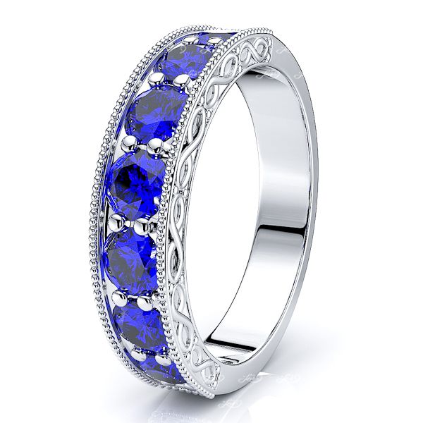 White Blue Sapphire