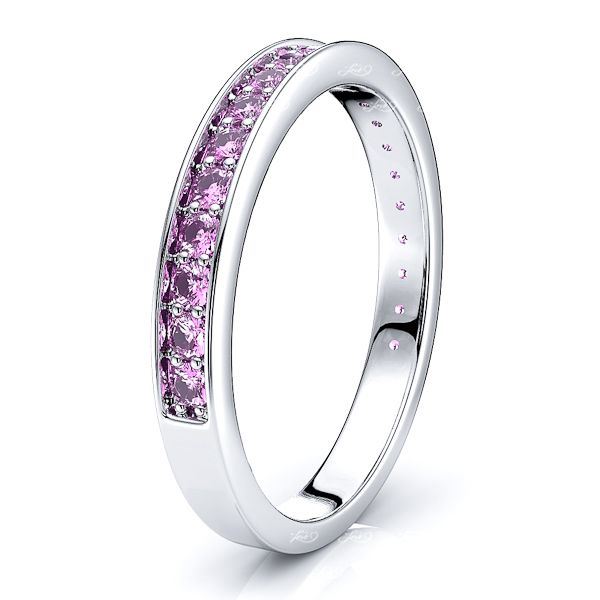 White Pink Sapphire