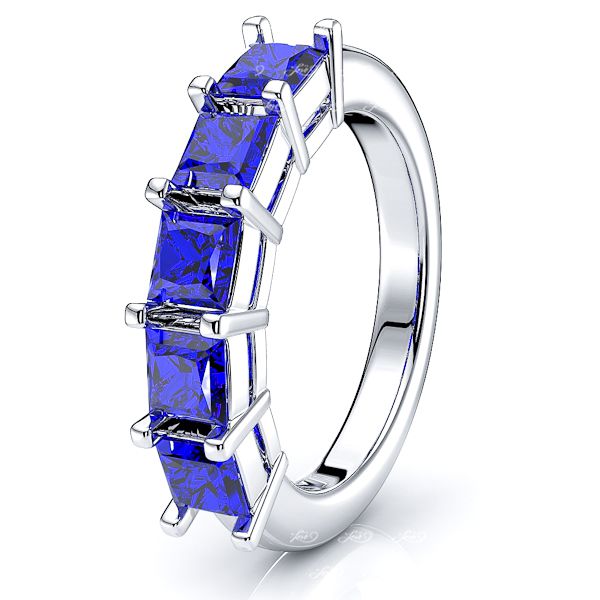 White Blue Sapphire