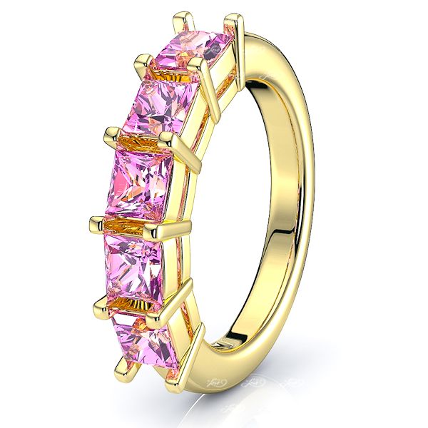 Yellow Pink Sapphire