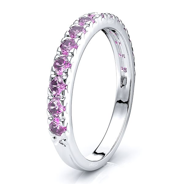 White Pink Sapphire