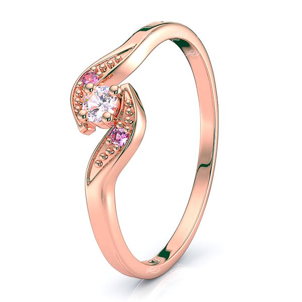 Rose Diamond and Pink Sapphire