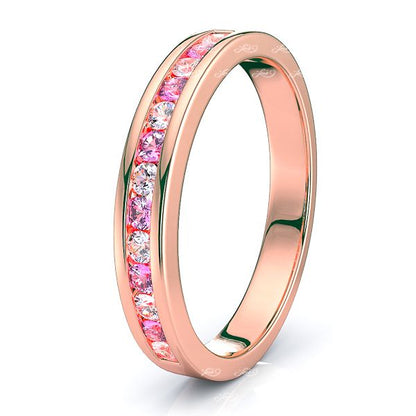Rose Diamond and Pink Sapphire