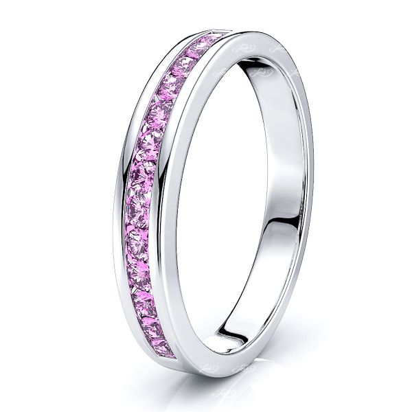 White Pink Sapphire