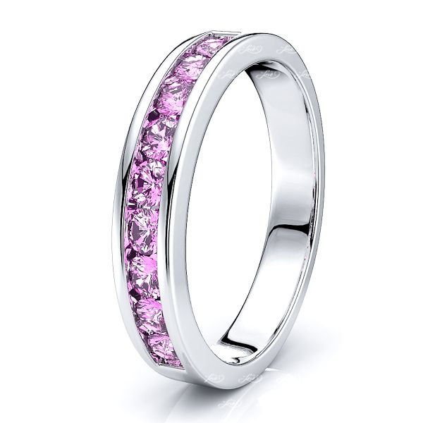 White Pink Sapphire