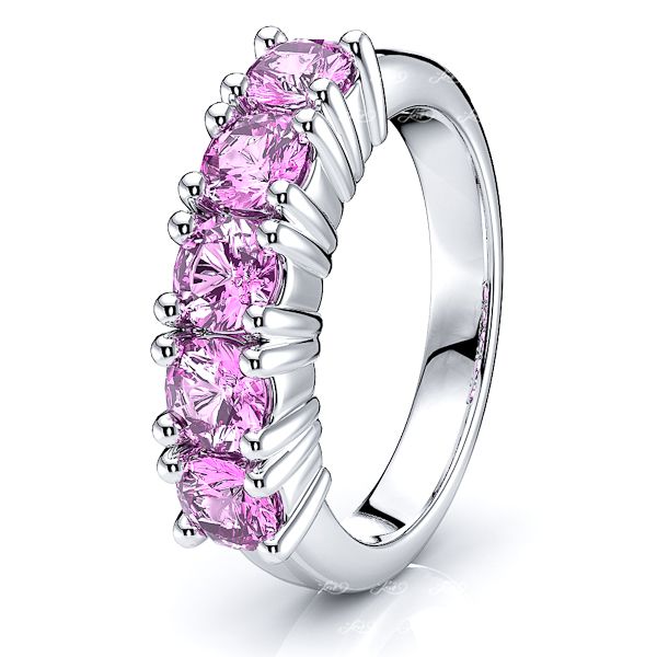 White Pink Sapphire