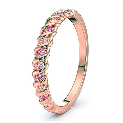 Rose Diamond and Pink Sapphire