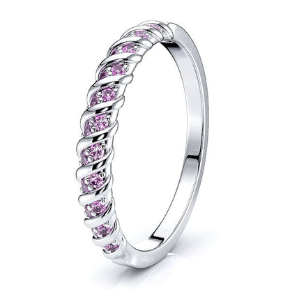 White Pink Sapphire