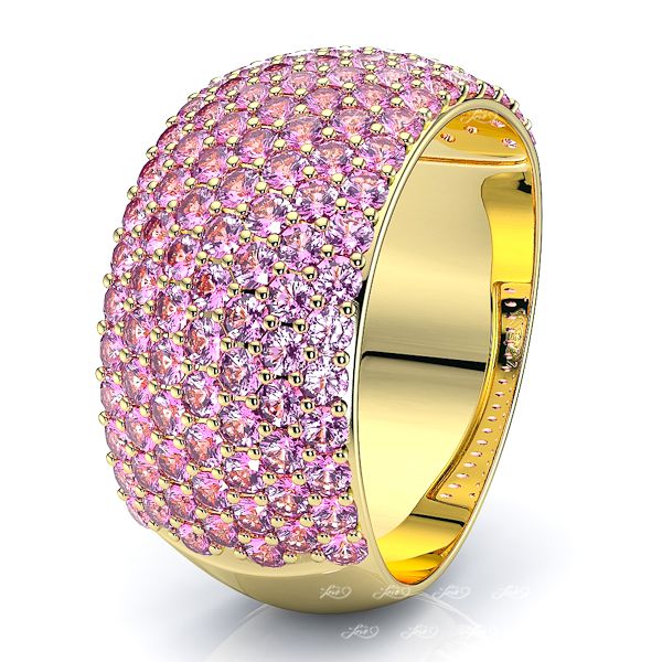 Yellow Pink Sapphire
