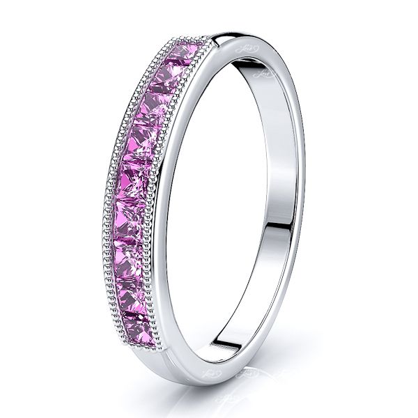 White Pink Sapphire