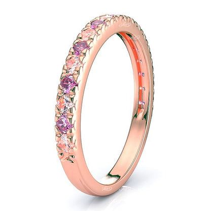 Rose Diamond and Pink Sapphire