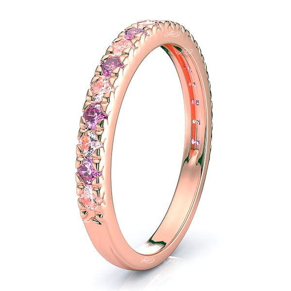 Rose Diamond and Pink Sapphire