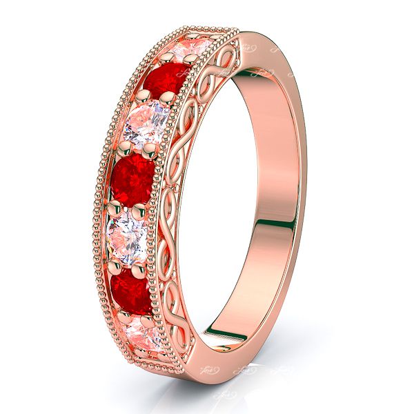 Rose Diamond and Ruby