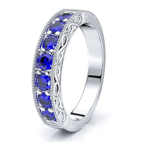 White Blue Sapphire