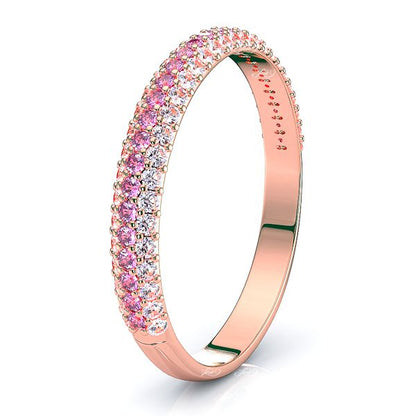Rose Diamond and Pink Sapphire