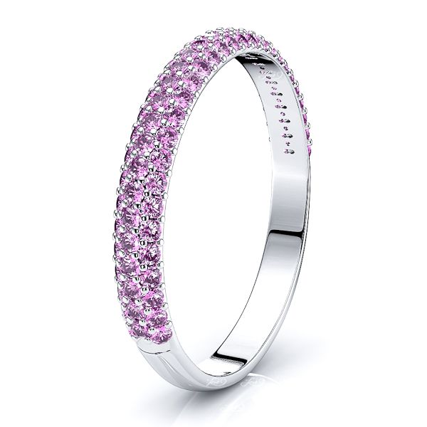White Pink Sapphire