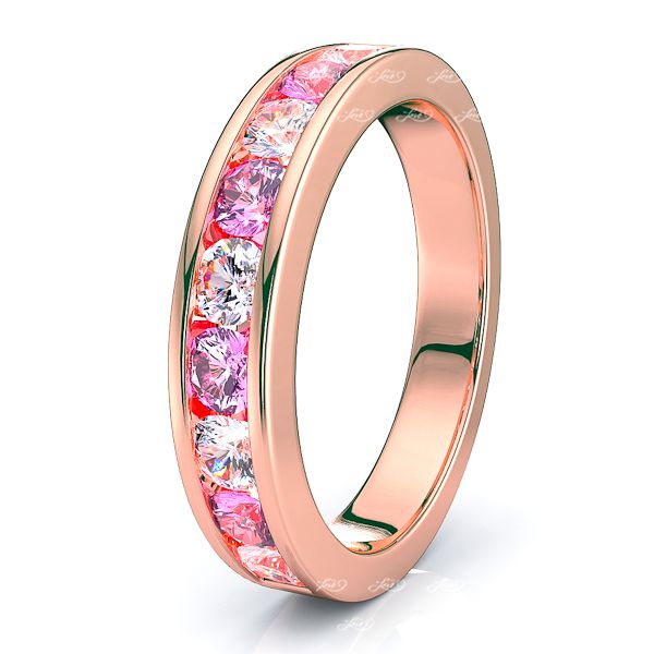 Rose Diamond and Pink Sapphire