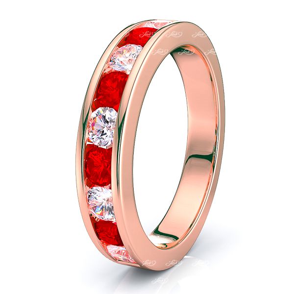 Rose Diamond and Ruby