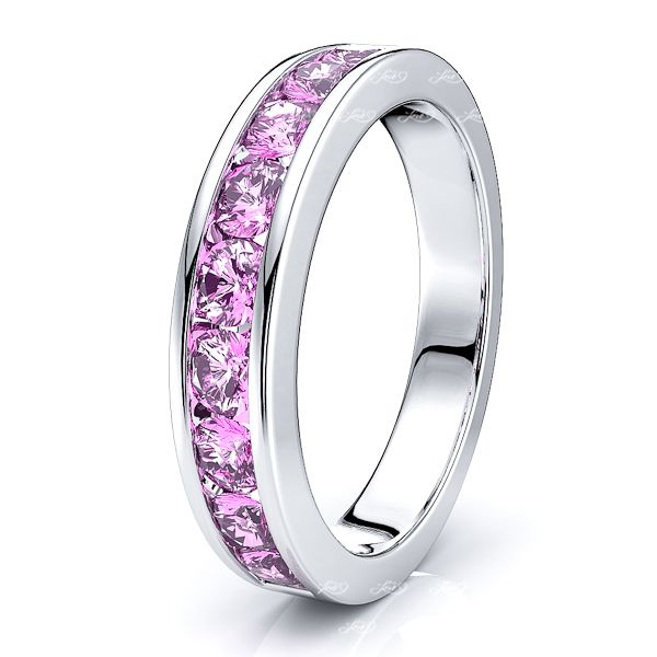 White Pink Sapphire