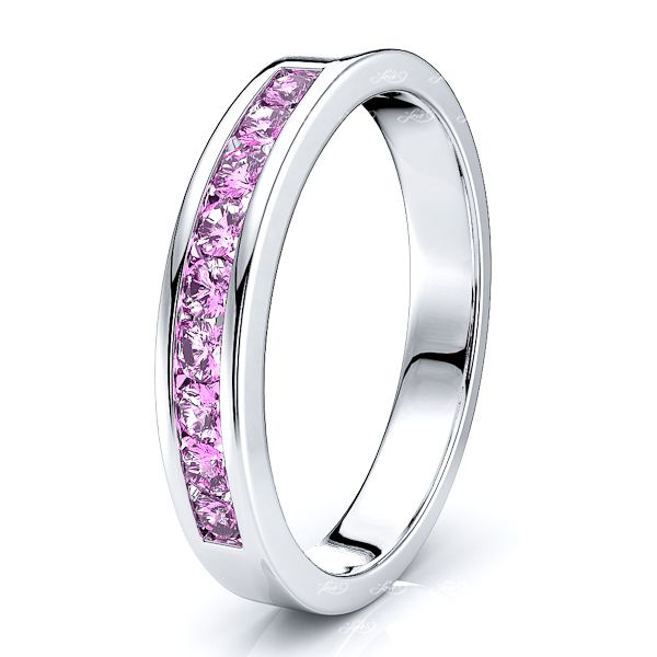 White Pink Sapphire