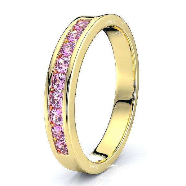 Yellow Pink Sapphire