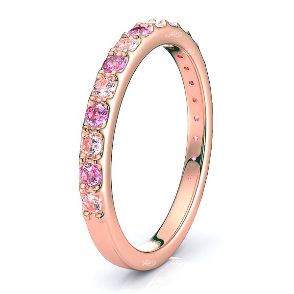 Rose Diamond and Pink Sapphire