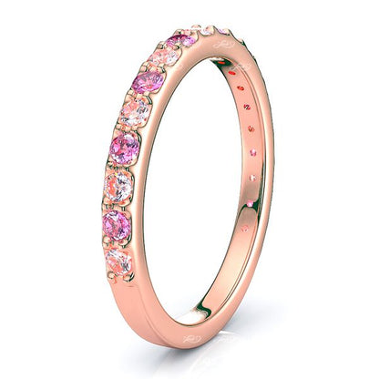 Rose Diamond and Pink Sapphire