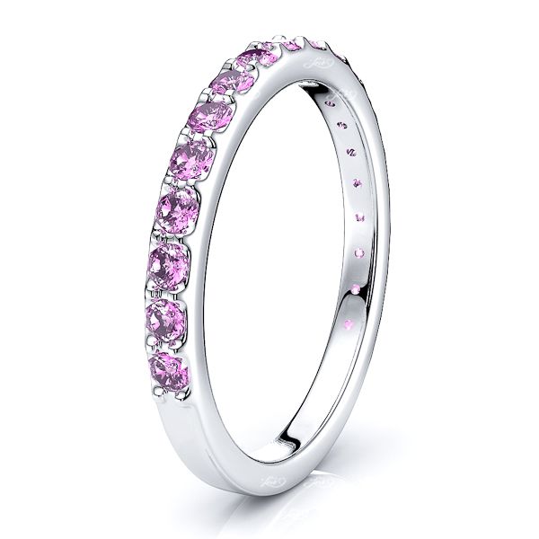 White Pink Sapphire