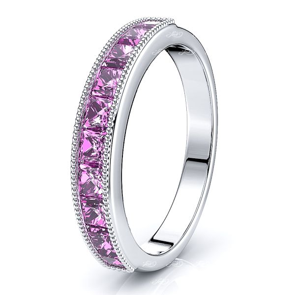 White Pink Sapphire