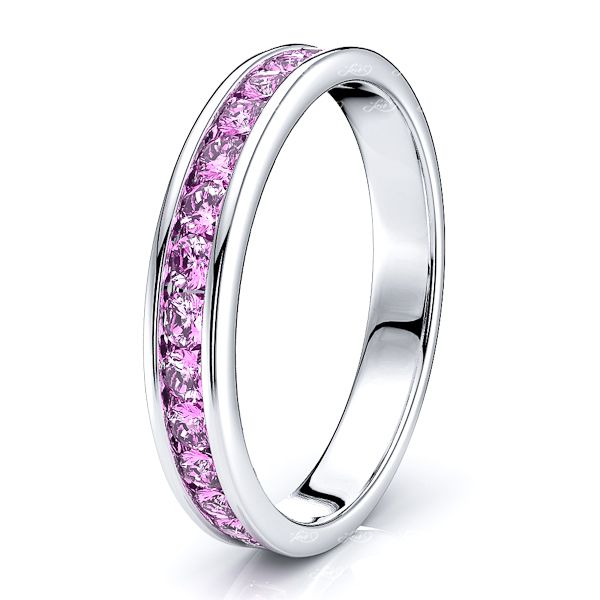 White Pink Sapphire
