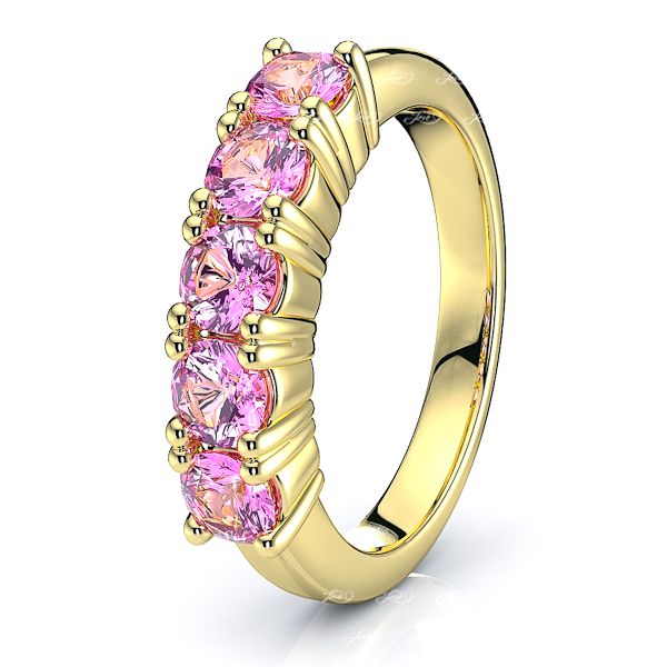Yellow Pink Sapphire