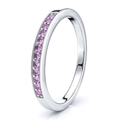 White Pink Sapphire