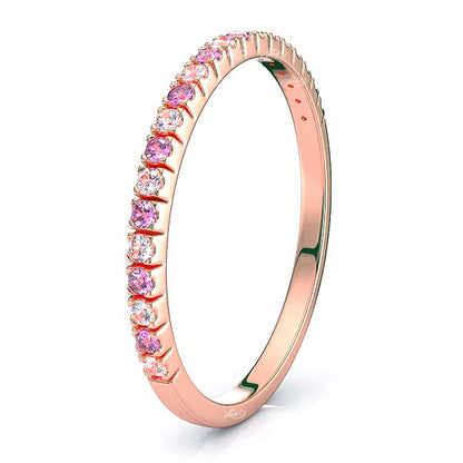 Rose Diamond and Pink Sapphire