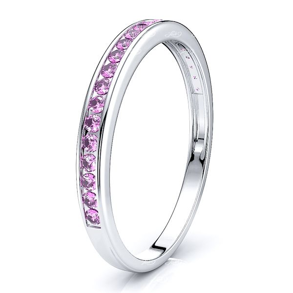 White Pink Sapphire