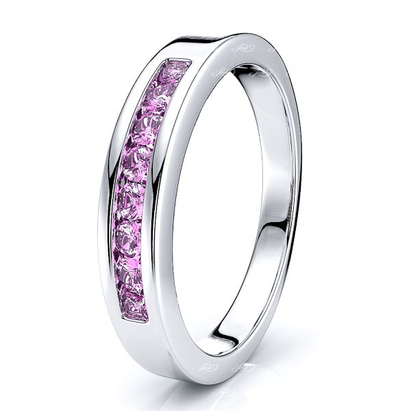 White Pink Sapphire