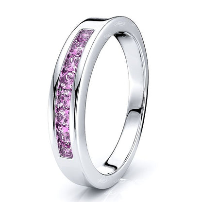 White Pink Sapphire