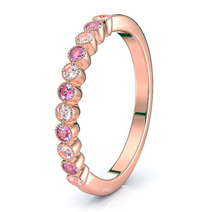 Rose Diamond and Pink Sapphire