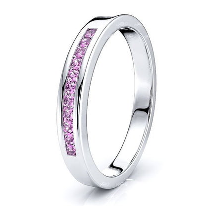 White Pink Sapphire